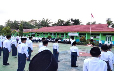 Peserta Didik Baru MTsN 2 Mukomuko Antusias Ikuti Matsama TP 2021/ 2022